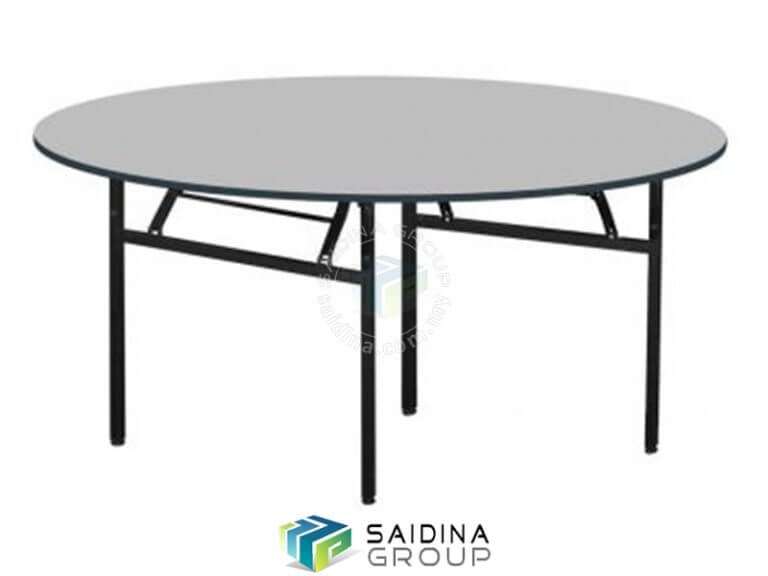 Meja Banquet Bulat Round Banquet Tables Folding Tables Grey