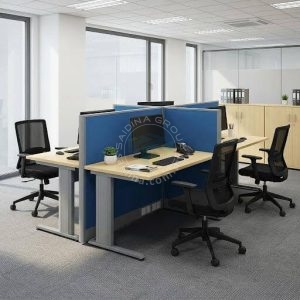 4 seater workstation