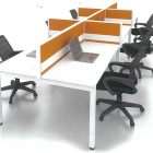 6 seater workstation