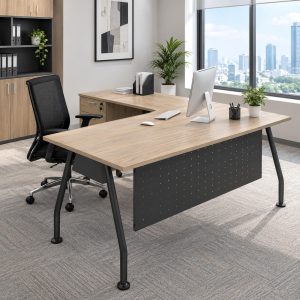 L shape desk