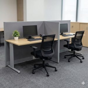 2 seater workstation