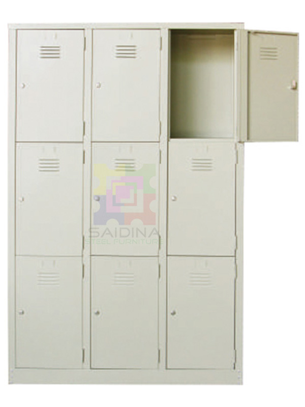 multiple compartment locker