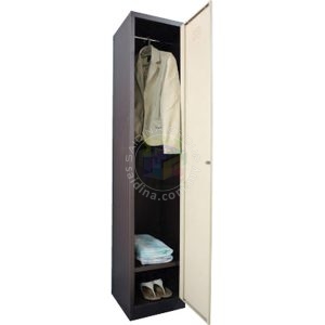 2 compartment locker