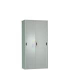 steel cabinet with sliding door