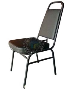 Kerusi Banquet PVC Epoksi Hitam (Epoxy Black) | Model: GRP 906