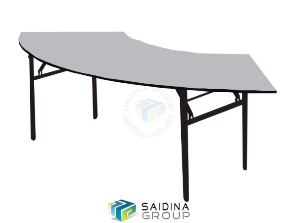 Crescent banquet table
