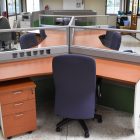 9 seater office workstation