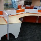 9 seater office workstation