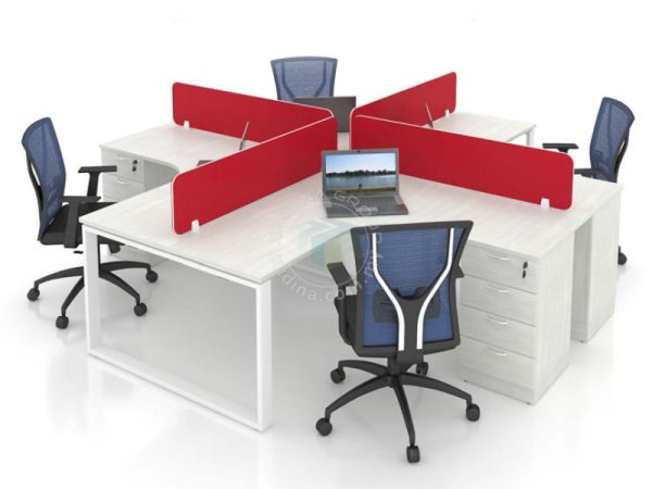 Workstation cluster of 4