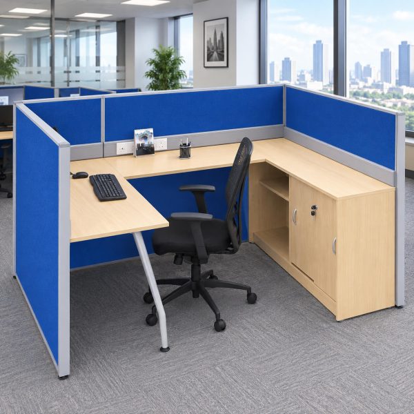 1 seater workstation