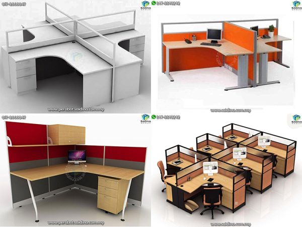 Workstation c/w L shape Table