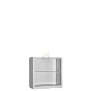 low open shelf steel cabinet