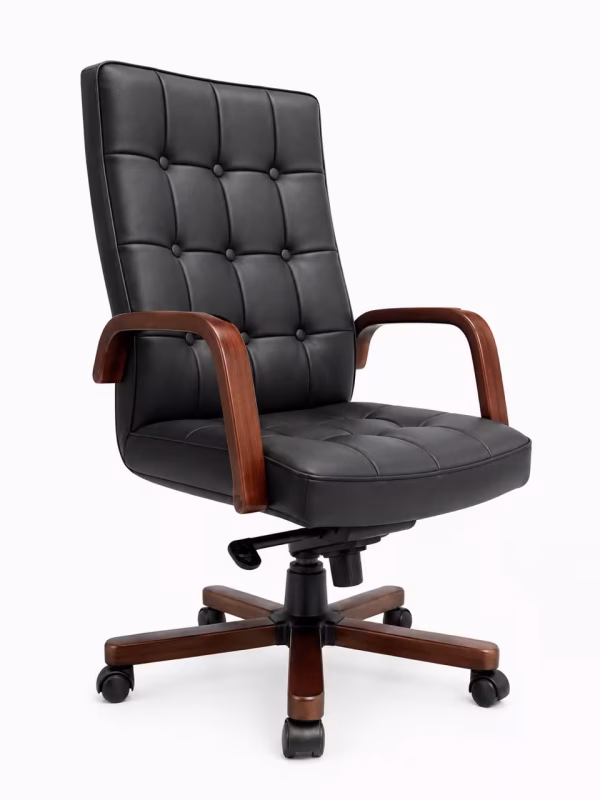 leather High back chair