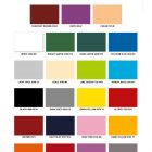 fiber glass colour chart