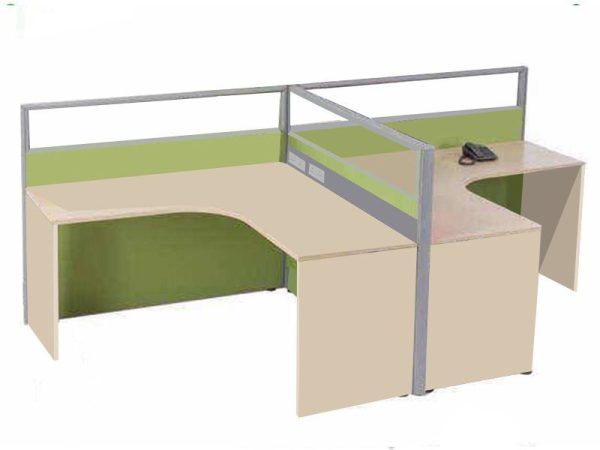 2 seater workstation