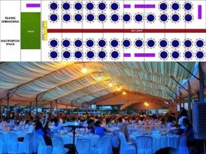 pakej marquee tent