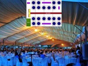PAKEJ SET MARQUEE TENT