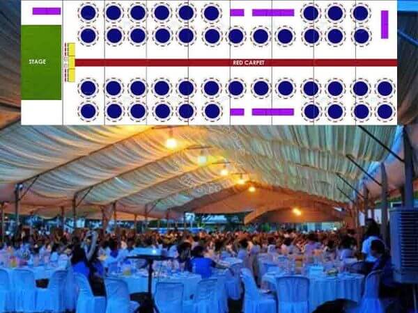 pakej marquee tent