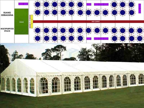 pakej marquee tent
