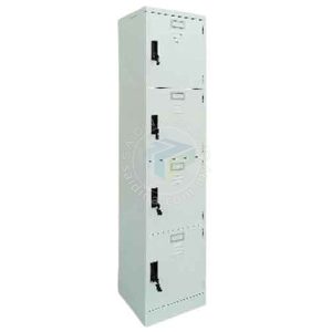 4 compartment locker