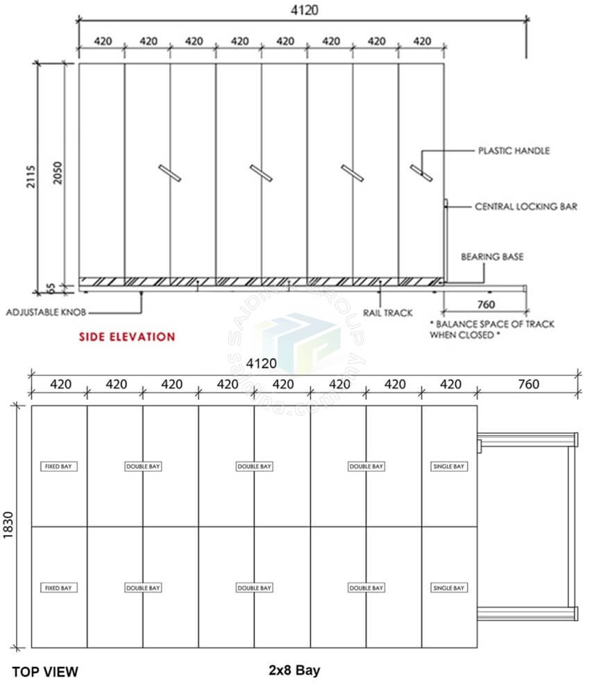 mobile compactor drawing