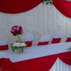 tirai pelamin berombak
