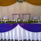 tirai pelamin berombak